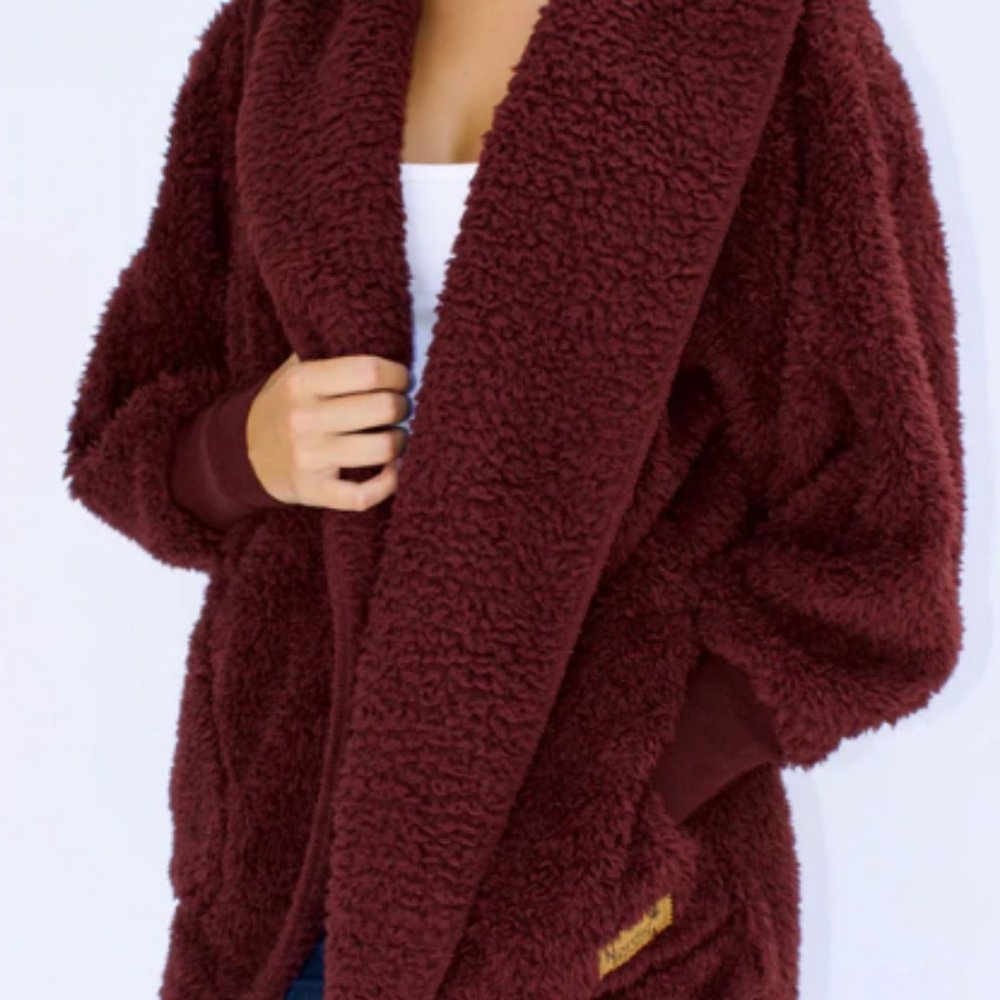 Women's Nordic Beach Chocolate Cherry Body Wrap NEW